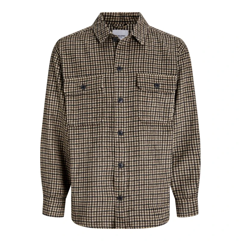 Image of jack & jones Overshirt Jack & Jones Ebradley Ollie Marron Male M
