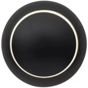 Image of Beaumont Integrated LED Wall Lamp Black Aluminium LED 5W - Merano