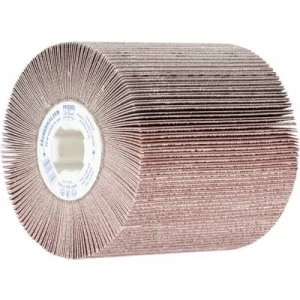 Image of PFERD 44783120 HORSE fan roller 100 x 19mm corundum A 120 Diameter 100 mm