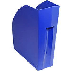 Image of Exacompta Magazine File 180101D Polypropylene Cobalt Blue 11 x 29.2 x 32 cm