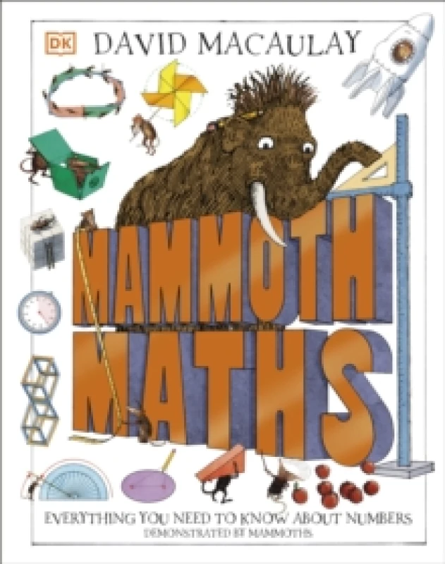 Image of DK Mammoth Maths Book Multi unisex