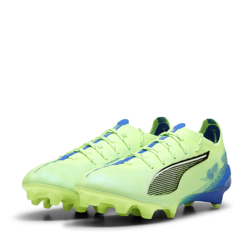 Image of Puma Ultra 5 Ultimate Womens Firm Ground Football Boots - Green Green 3