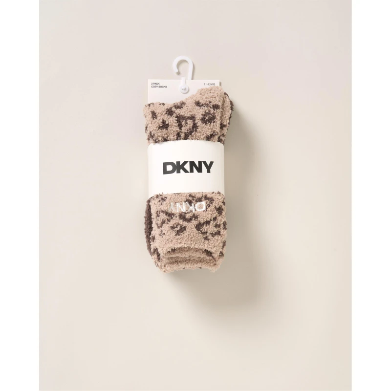 Image of DKNY Kids Crew Socks Beige female 5-7 Yrs