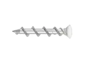 Image of DEWALT DFM424000P 32mm Wall Dog Screw Anchors CSK White 100pk