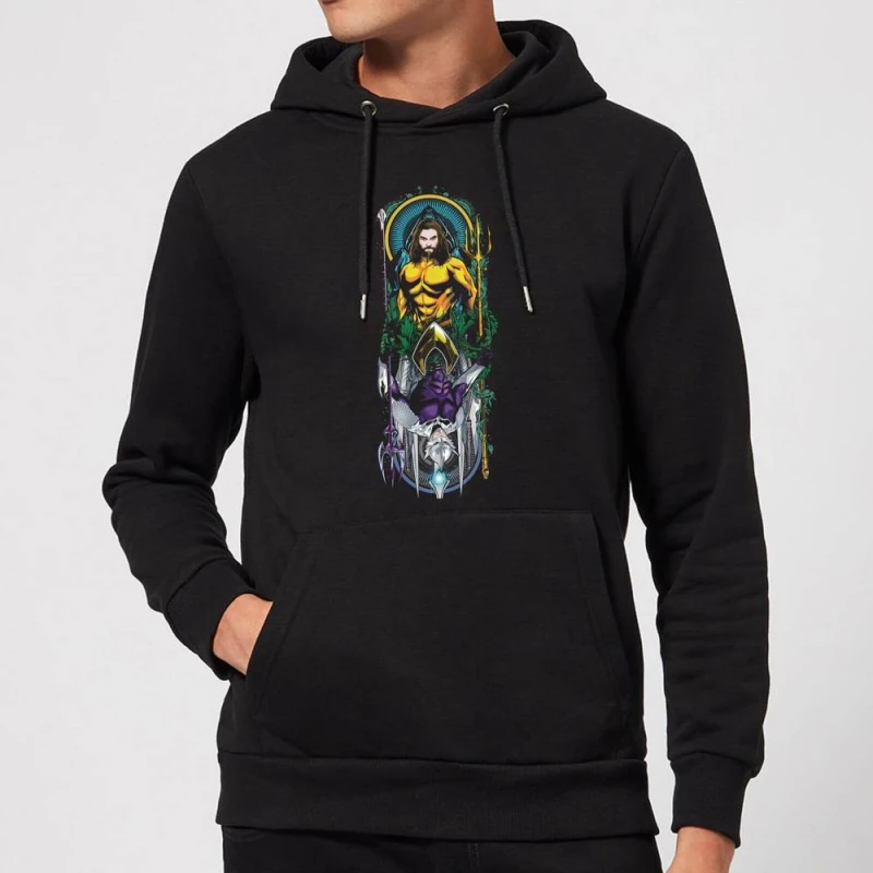 Image of Aquaman and Ocean Master Hoodie - Black - L