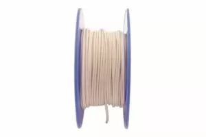 Image of White Thin Wall Single Core Cable 28/0.30 50m Connect 30036