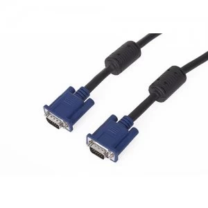 Image of VCOM VGA/VGA M/M 3m VGA cable VGA (D-Sub) Black