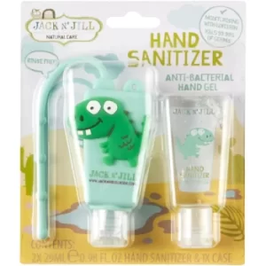 Image of Jack N' Jill Natural Care Cleansing Hand Gel for Kids Dino 2x29ml