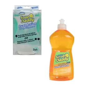 Image of Scrub Daddy Dish Soap and Soap Dispenser
