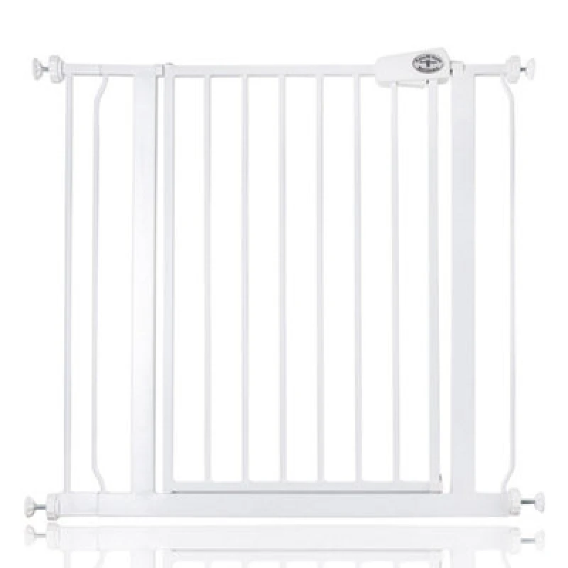 Image of Bettacare Easy Fit Gate, 81.4Cm - 89.4Cm, White, Pressure Fit Stair Gate, Baby Gate For Doors Hallways And Spaces