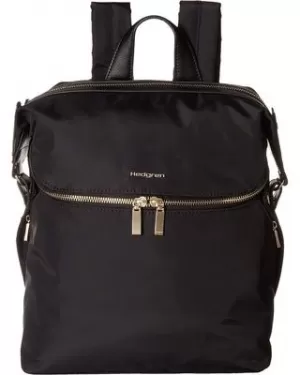Image of Hedgren Black Medium Backpack - Black
