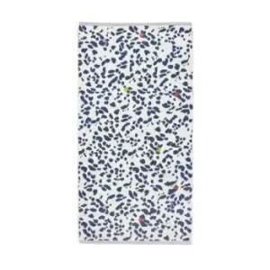 Image of Joules Lynx Leopard Bath Mat, Multi