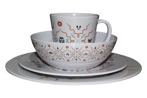 Image of OLPRO Signature Square Melamine Set 16 Piece