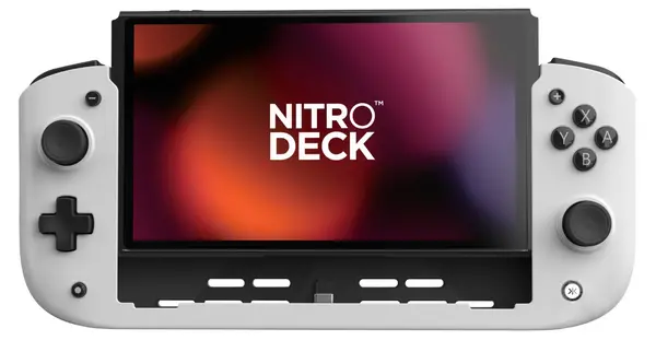 Image of CRKD CRKD Nitro Deck Controller For Nintendo Switch - White