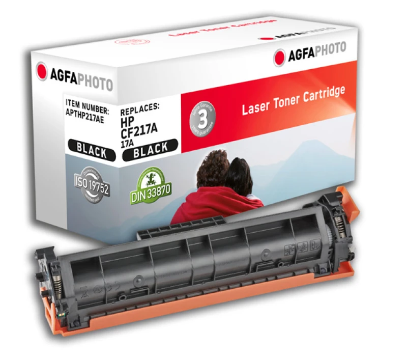 Image of AgfaPhoto APTHP217AE toner cartridge Compatible Black