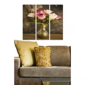 Image of MDF194644370 Multicolor Decorative MDF Painting (3 Pieces)