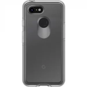 Image of Otterbox Symmetry Series Clear Phone Case for Google Pixel 3 Clear Scr