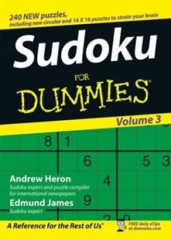 Image of Sudoku for Dummies Volume 3 by Andrew Heron Book