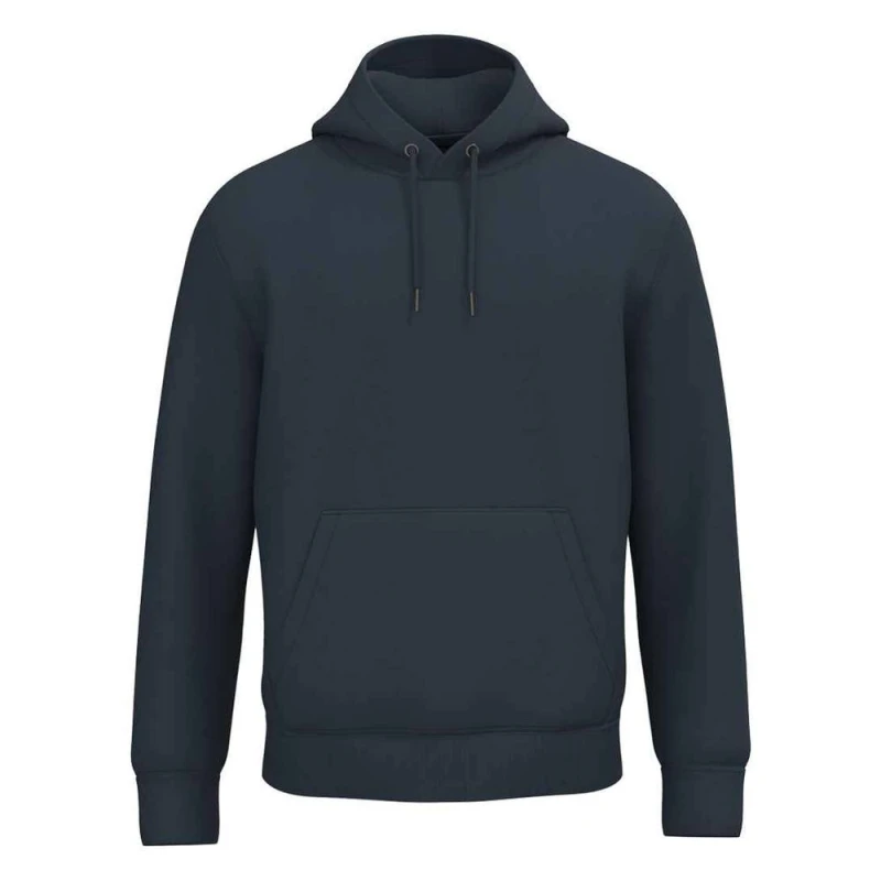 Image of Native Spirit Mens Plain Hoodie in Navy Size: XS Navy Male XS