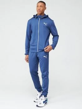 Image of Puma Ready To Go Tracksuit - Dark Denim