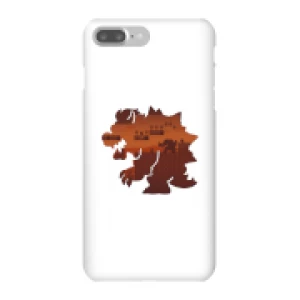 Image of Nintendo Super Mario Bowser Silhouette Phone Case - iPhone 7 Plus - Snap Case - Gloss