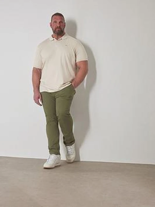 Image of BadRhino BadRhino Men Stretch Chino in Green Size: 48R Green 48R Male 5059738088175