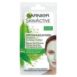 Image of Garnier Face Mask Purifying Matcha and Kaolin 8ml