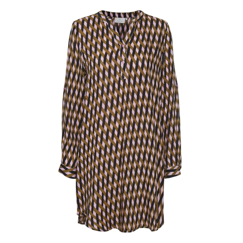 Image of Kaffe Womens shirt dress KAFFE Marana Marron Female 46
