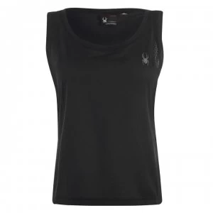 Image of Spyder Vista Sleeveless T Shirt Ladies - Black
