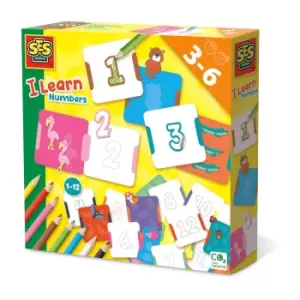 Image of SES Creative I Learn Numbers 2-in-1 Set, 3 to 6 Years (14639)