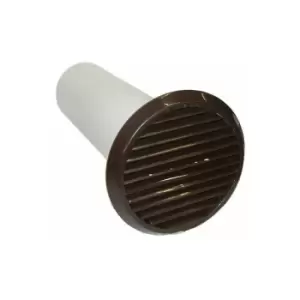 Image of Xpelair The Simply Silent Contour - Wall Kit Round (Brown)