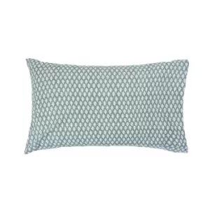 Image of Joules Chinoise Floral Pair of Standard Pillowcases, Blue