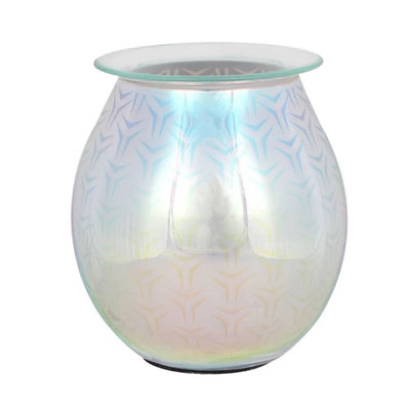 Image of Something Different Something Different Light Up Geometric Electric Oil Burner (UK Plug) Multi One Size Unisex 5059958153707