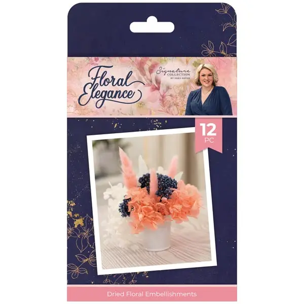 Image of Sara Davies Signature Collection Dried Flowers Floral Elegance Set of 12