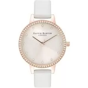 Image of Ladies Olivia Burton Demi Blush Sunray Watch OB16DE13