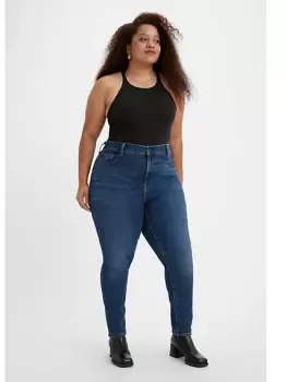 Image of 721 High Rise Skinny Jeans (Plus Size) - Blue