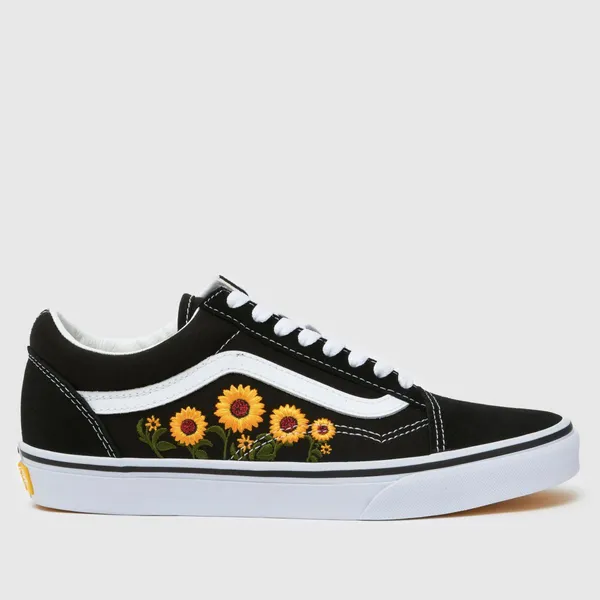Image of Vans old skool trainers in Black multi Black Multi UK 4 (EU 36½)