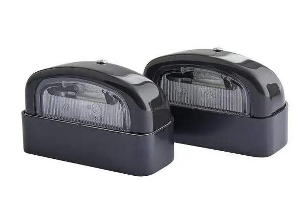 Image of HELLA Number Plate Light MERCEDES-BENZ 2KA 001 386-281 02508232,3006047,E400019 Licence Plate Light 1229008,4168318A,1619533600,60028006,76531310