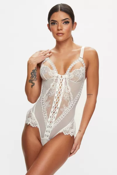 Image of Bridgette Crotchless Teddy