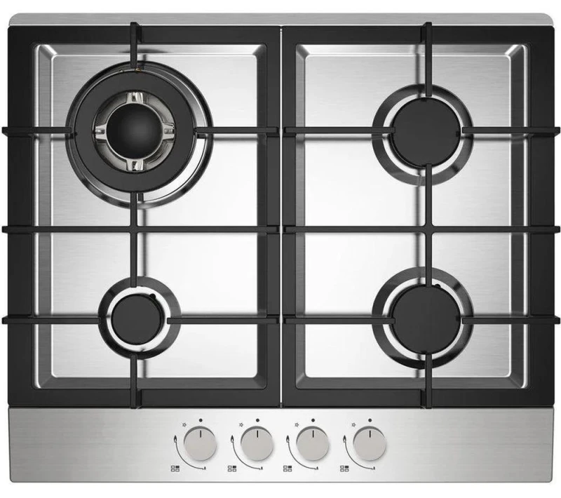 Image of STATESMAN GH161SS 60cm Gas Hob - Stainless Steel 5016368003381