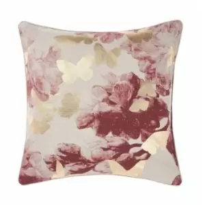 Image of Linen House Floriane Cushion Cover (48cm x 48cm) (Multicoloured) - Multicoloured