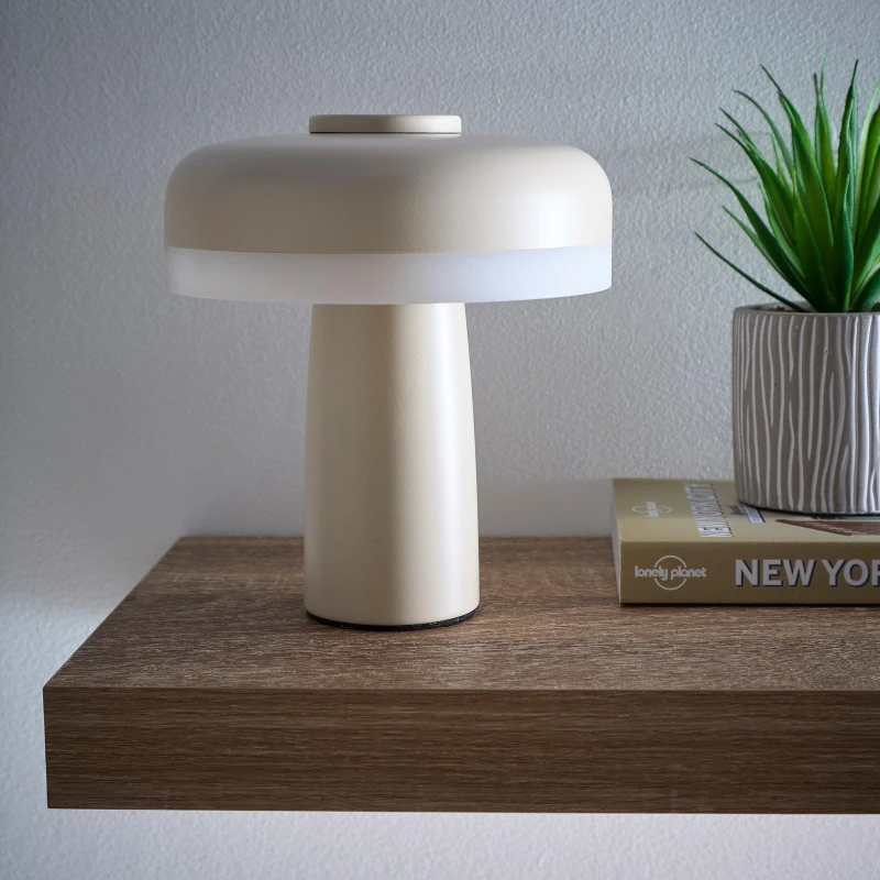 Image of K Living Lyon Rechargeable LED Table Lamp In 7 Colours With 3 Step Dimming