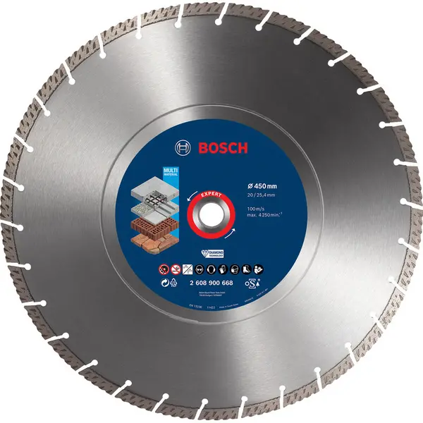 Image of Bosch EXPERT Diamond Metal Cutting Disc 450 x 25.4mm Steel