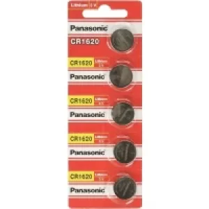 Image of Panasonic CR1620 3V Lithium Coin Batteries