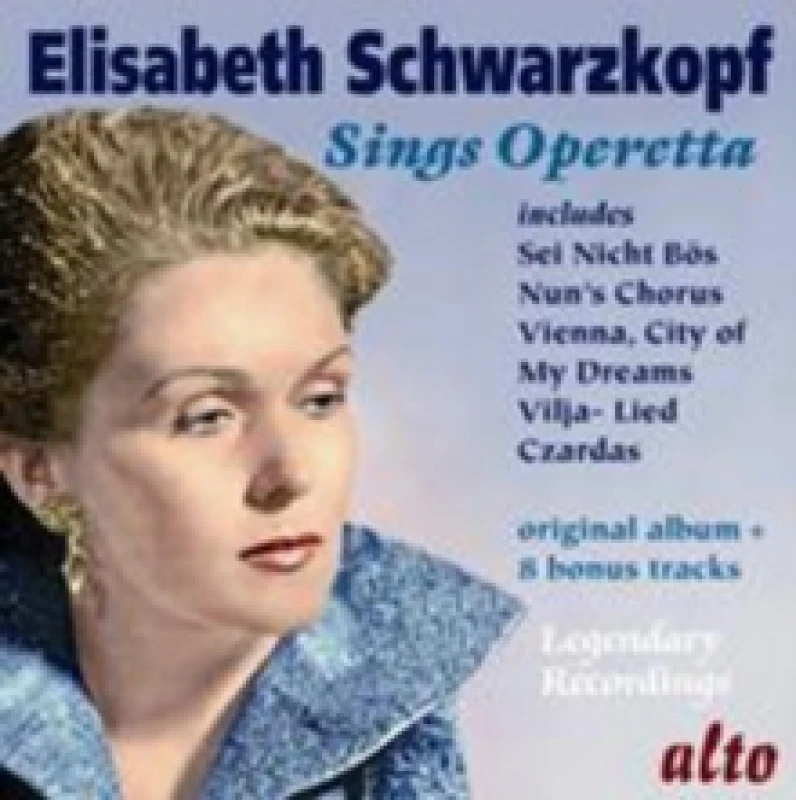 Image of Elisabeth Schwarzkopf Sings Operetta CD / Album