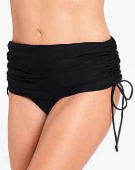 Image of Panache Anya Black Skirted Bikini Pant