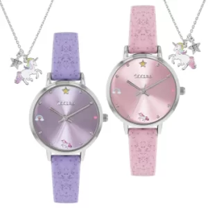 Image of Tikkers Watches and Best Friend Necklaces Girls Gift Set ATK1078