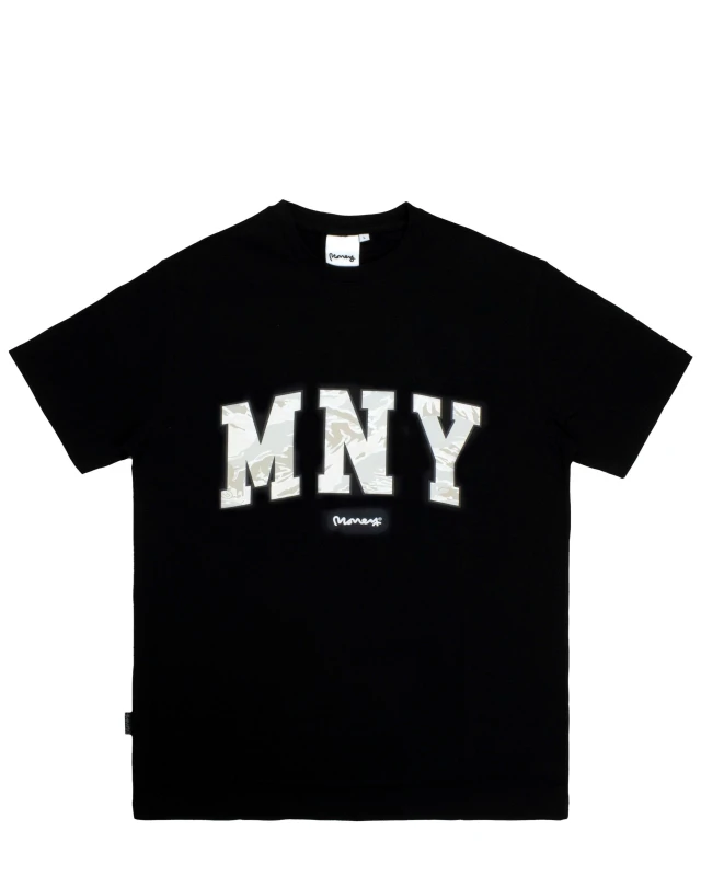 Image of Money Money Men Camo Fill Tee in White Size: Small White S Male 5052421525964