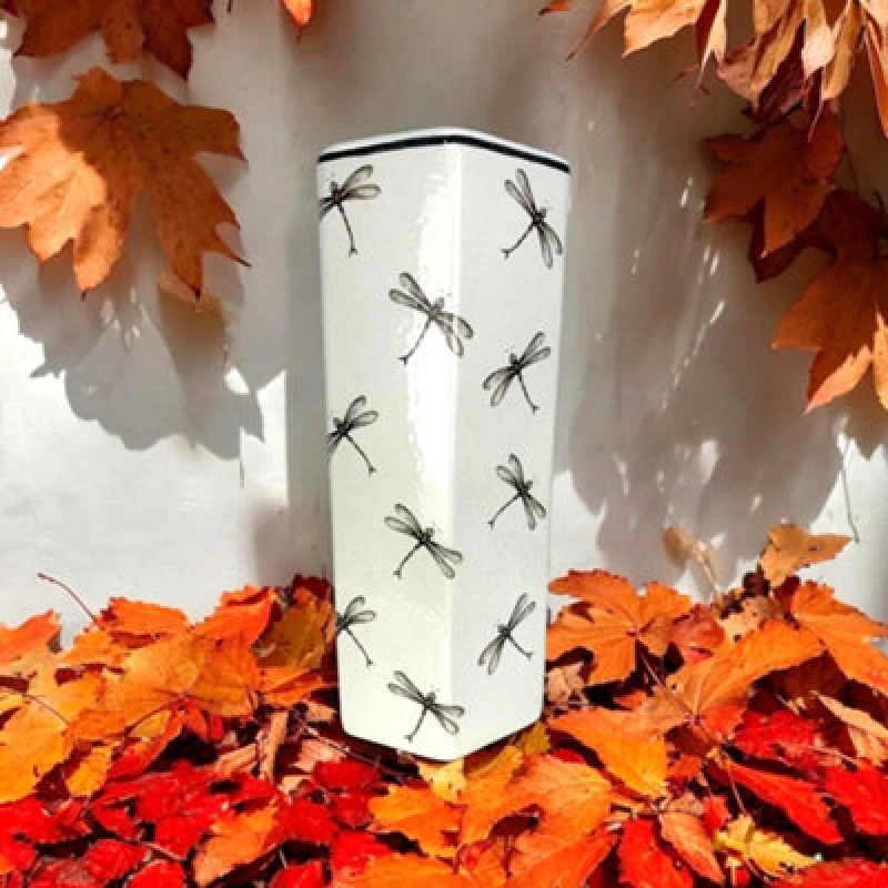 Image of 18" Hexagonal Ceramic Umbrella Stand