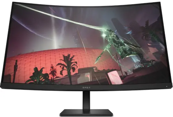 Image of HP OMEN 31.5" 780K6AA Quad HD Curved Gaming LCD Monitor
